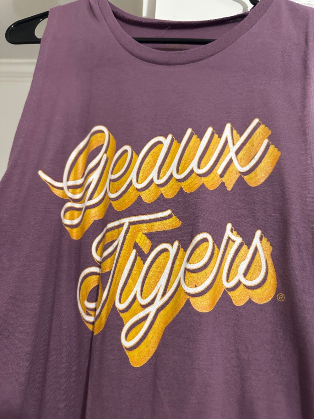 Gameday Couture LSU Geaux Tigers Tank Top M